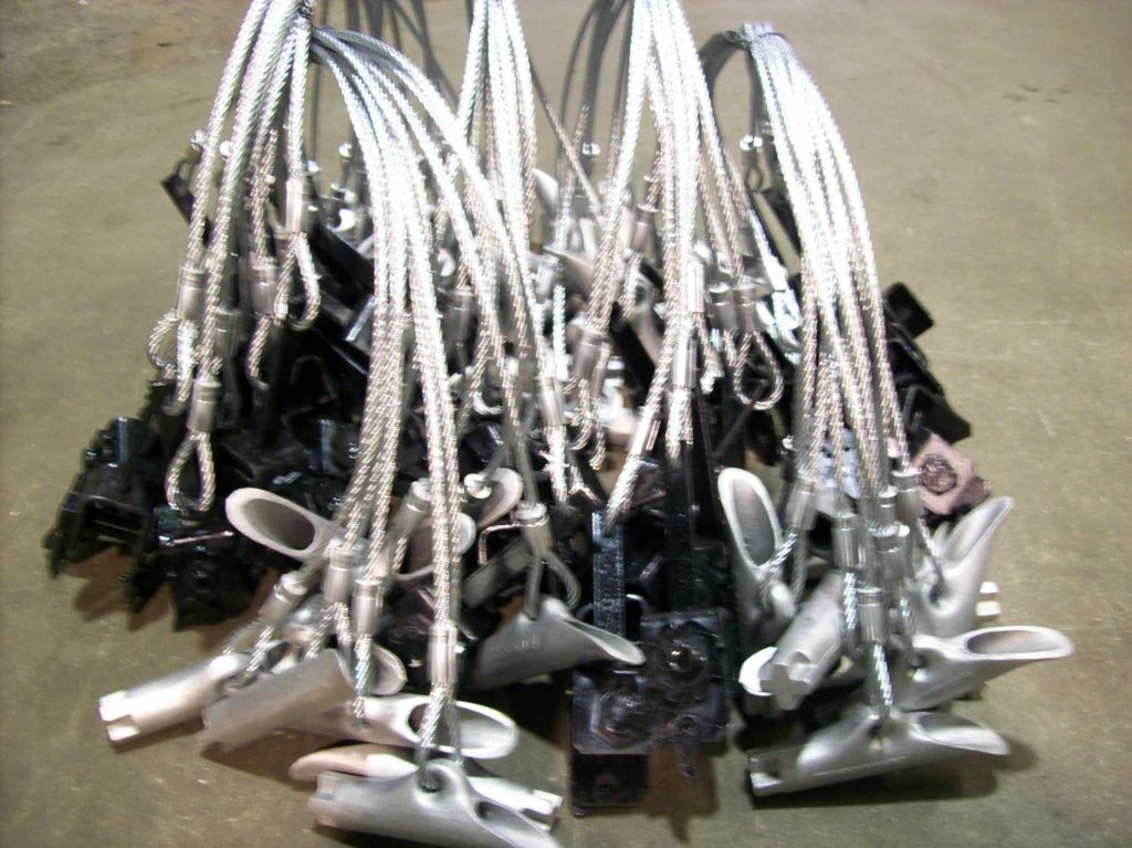 Load Lock Complete earth anchor with cable and ratchet head